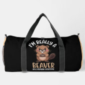 Sac De Sport Beaver In A Human Costume (Verso)