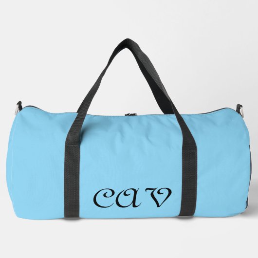 Sac De Sport Bébé bleu (Recto)