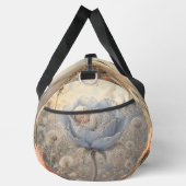 Sac De Sport Bébé endormi dans un bébé fleur bleue (Droite)