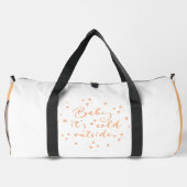 Sac De Sport bébé froid dehors (Verso)