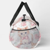 Sac De Sport Bébé rose et blanc doux Imprimer (Droite)