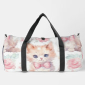 Sac De Sport Bébé rose et blanc doux Imprimer (Verso)