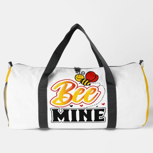 Sac De Sport Bee Mine Heart  (Verso)