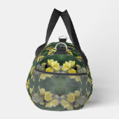 Sac De Sport Beetle sur Mullein Flower Abstrait Personnalisé (Droite)