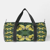 Sac De Sport Beetle sur Mullein Flower Abstrait Personnalisé (Verso)