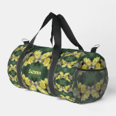 Sac De Sport Beetle sur Mullein Flower Abstrait Personnalisé (Coin droit)
