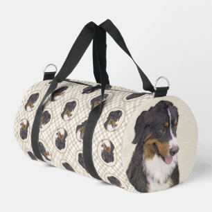 Sac De Sport Bernese Mountain Dog Berner Peinture de mignons an