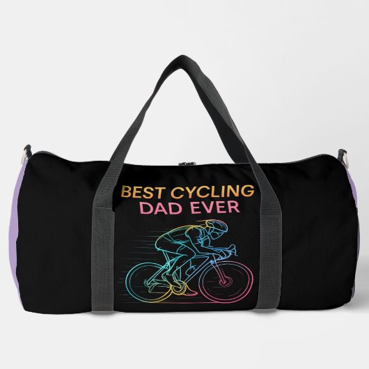 Sac De Sport Best Cycling Dad Ever (Recto)