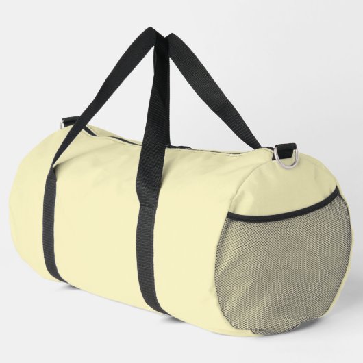 Sac De Sport Beurre jaune uni (Coin droit)
