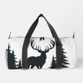 Sac De Sport Big Buck parmi les pins (Verso)