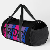 Sac De Sport Bisexuality pride text sign  (Coin droit)
