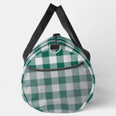Sac De Sport bison gris vert à damiers (Droite)