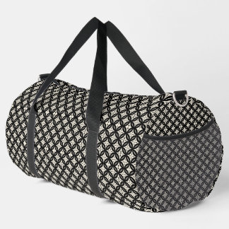 Sac De Sport Black and Beige Small