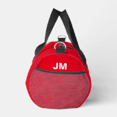 Sac De Sport Blessure personnalisée / Camogie (rouge) (Droite)