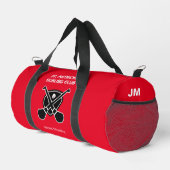 Sac De Sport Blessure personnalisée / Camogie (rouge) (Coin droit)