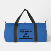 Sac de sport bleu (Recto)