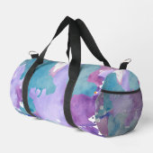 Sac De Sport bleu camouflage (Coin droit)