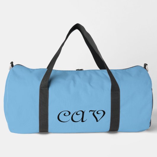 Sac De Sport Bleu de Cornflower (Recto)