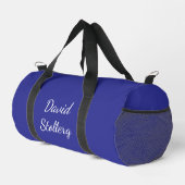 Sac De Sport Bleu et blanc élégant (Coin droit)