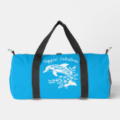 Sac De Sport Bleu fabuleux de Hawaiian Dolphin Flippin (Recto)