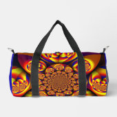Sac De Sport Bleu, Jaune, Mini sphères Or (Recto)
