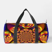 Sac De Sport Bleu, Jaune, Mini sphères Or (Verso)