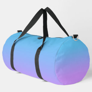 Sac De Sport Bleu pâle à Lavender Ombre Motif dégradé