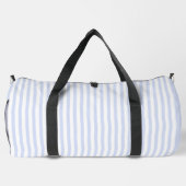 Sac De Sport Bleu pastel et Blancs - Monogramme (Verso)