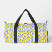 Sac De Sport Bleus Citrons Méditerranée (Recto)