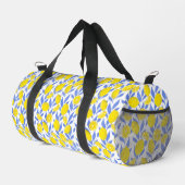 Sac De Sport Bleus Citrons Méditerranée (Coin droit)
