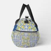 Sac De Sport Blue and Yellow Mediterranean Tile Pattern (Droite)
