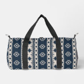 Sac De Sport Blue Aztec Print Cut Sew Bag (Recto)