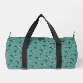Sac De Sport Blue Folk Art Trout/Saumon (Verso)