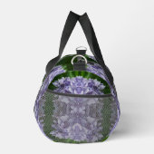 Sac De Sport Blue Hydrangea Petals Abstrait Personnalisé (Droite)