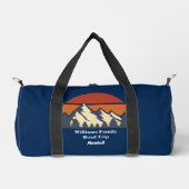 Sac De Sport Blue Mountain Sunset Randonnée personnalisée (Recto)