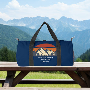 Sac De Sport Blue Mountain Sunset Randonnée personnalisée
