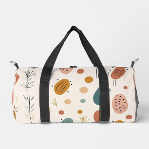 Sac De Sport Boho Abstrait Retro Moderne Collection