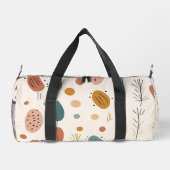 Sac De Sport Boho Abstrait Retro Moderne Collection (Verso)