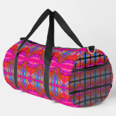 Sac De Sport Boho style rose chaud (Coin droit)