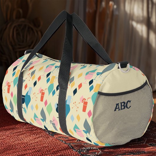 Sac De Sport Boissons Modernes Du Milieu Du Siècle