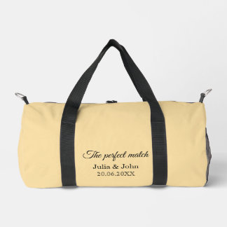 Sac De Sport Boîte d'allumettes Mariage Parfait – Édition Premi