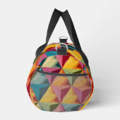 Sac De Sport Bold Geometric Triangle Pattern  (Droite)
