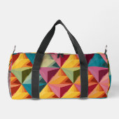 Sac De Sport Bold Geometric Triangle Pattern  (Verso)