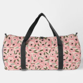 Sac De Sport Bold Inky Floral Pattern | Hand-Drawn Botanical (Verso)
