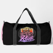 Sac De Sport Born To Ride Motorcycle (Recto)
