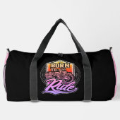Sac De Sport Born To Ride Motorcycle  (Verso)
