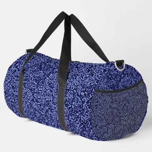 Sac De Sport Botanical Pattern in Blue 1 (Coin droit)