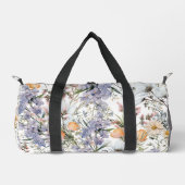 Sac De Sport Botanique pastel couleurs fleur sauvage été fleuri (Recto)