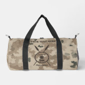 Sac De Sport Bouclier Maccabee Et Paroles - Désert (Recto)