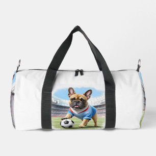 Sac De Sport Bouledogue français Football Fête des pères Bouled